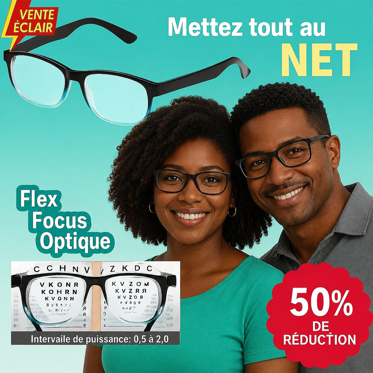 ClairVision-Lunettes de lecture One Power
