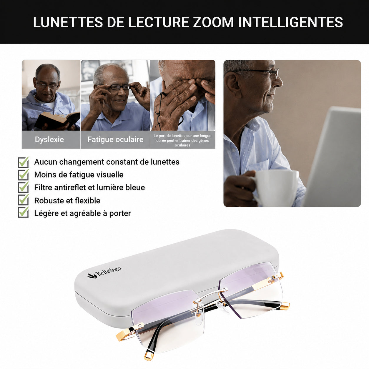 👓⚡ La solution simple pour lire clairement partout et à tout moment ! [ Paiement à la livraison]