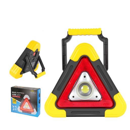 🔥 LA SÉCURITÉ  ROUTIÈRE🚗 - Grande promotion🆘  Signalisation 3-EN-1 d'Urgence Solaire Triangulaire✨