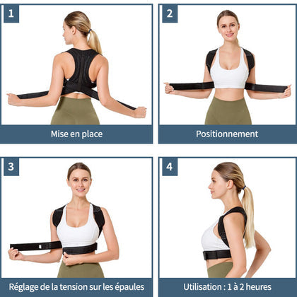 Correcteur de Posture Intelligent : Redressez-vous avec Élégance