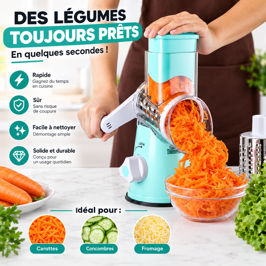 Hachoir multifonction + Bol lot de 3 pièces offert gratuitement