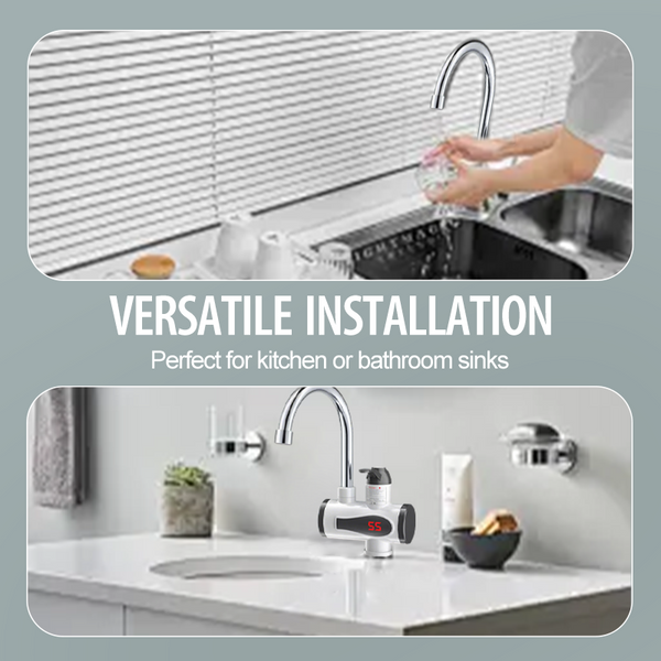 💧Robinet Chauffe-eau instantanée électrique sûr et pratique🔥