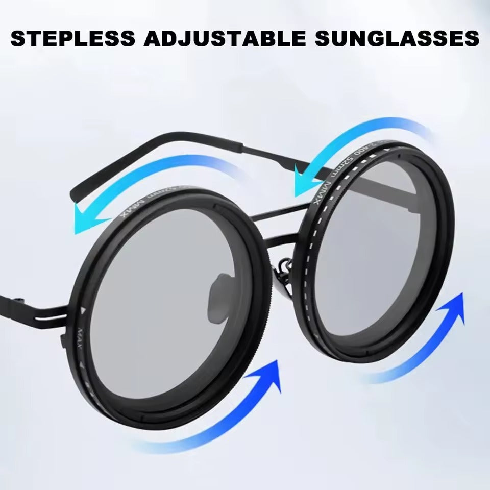 Lunettes de soleil ☀️ polarisée à teinte règlable